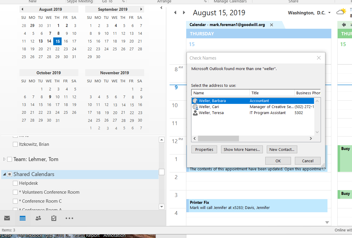 How To Add Shared Calendar In Outlook Goodwill International IT 